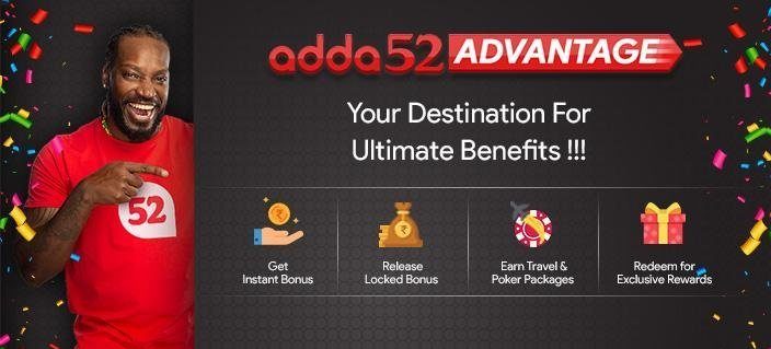 New Loyalty Program “Adda52 Advantage” by Adda52 Poker Room